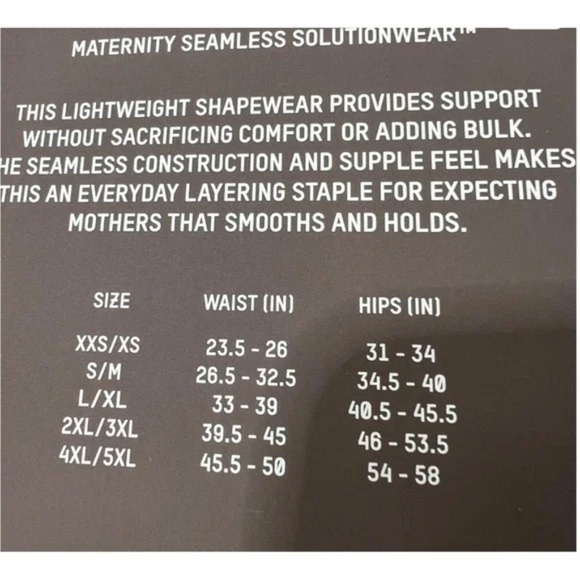 Skims Brown Maternity Shapewear Leggings - Picture 6 of 6
